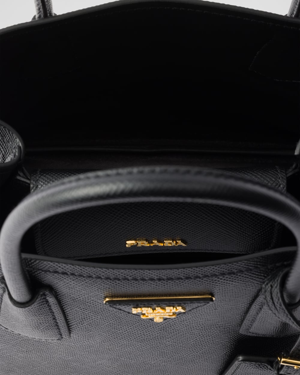 Small Prada Double Saffiano Leather Bag - Image 3